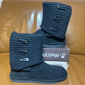 Brand New, Size 8, Knit Tall, Bear Paw.